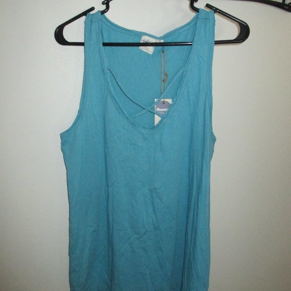 NEW The Buckle White Crow Tank Top Womens XL - Picture 1 of 8